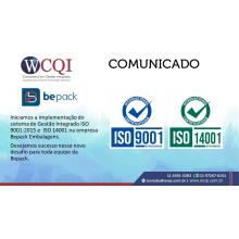 Implementação de ISO 9001 e ISO 14001