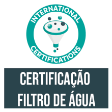CERTIFICAÇÃO FILTRO DE ÁGUA