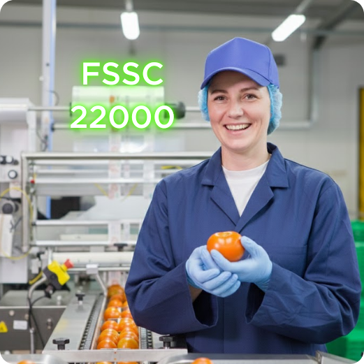 FSSC 22000 - GESTÃO  DE SEGURANÇA DE ALIMENTOS